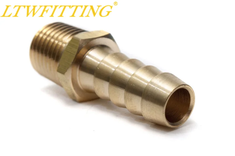LTWFITTING 3/8 &quotшланг Барб х 1/4&quot Мужской ДНЯО латунь муфта/разъем установки