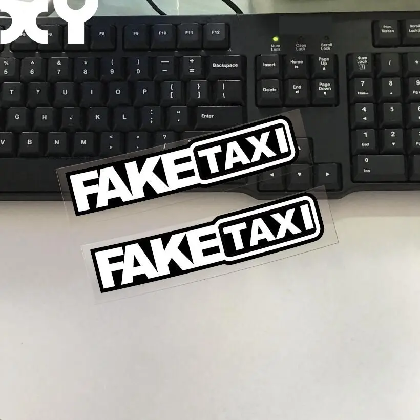 XY 2 шт. автомобильные наклейки дрейф JDM турбо гоночный автомобиль такси забавные 16