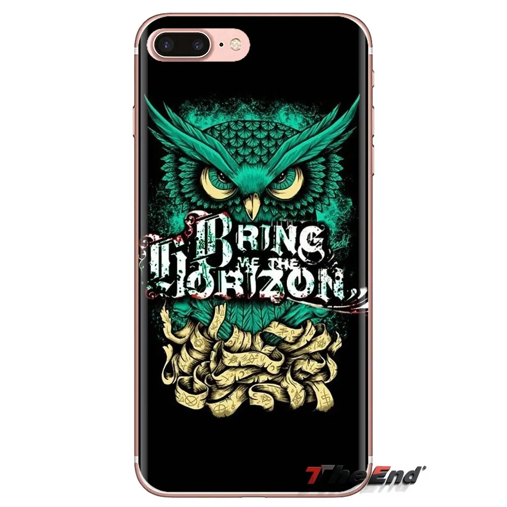 Прозрачные мягкие чехлы для iPod Touch Apple iPhone 4 4S 5 5S SE 5C 6 6S 7 8 X XR XS Plus MAX BMTH bring me the horizon |