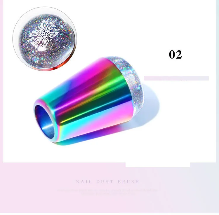 Nail Art Stamper красочная силиконовая Мягкая Печать штамповка штамп штамповка Пластина Печать ногтей Stamper