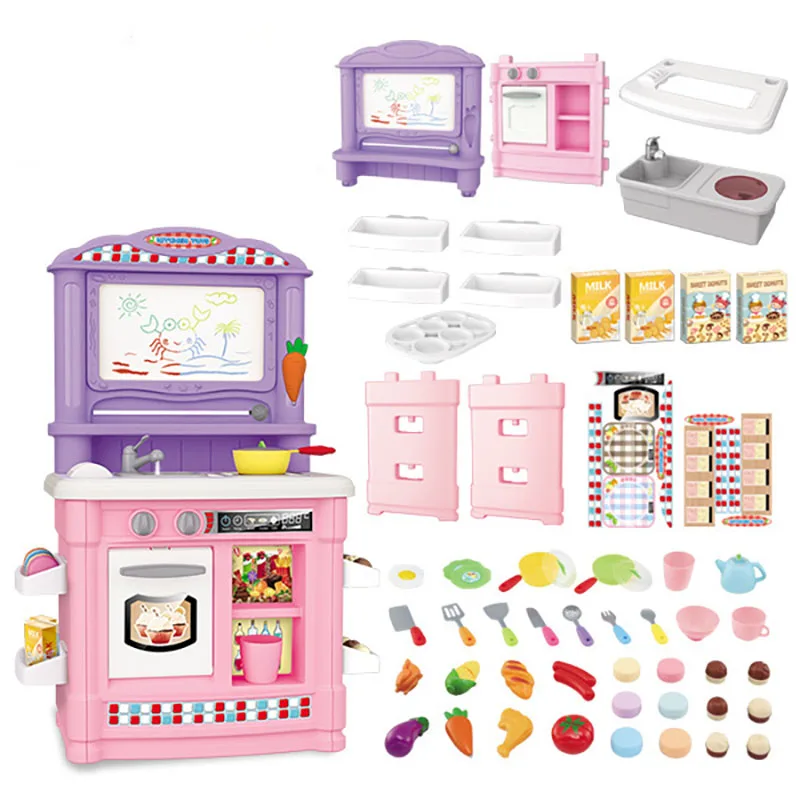 Детские Имитационные кухонные игрушки детские игровые набор в