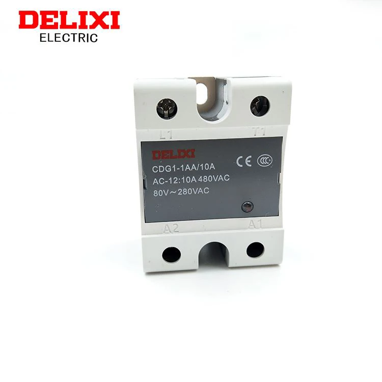 

DELIXI Solid State Relay CDG1-1AA/10A 25A 40A 60A AC Control AC