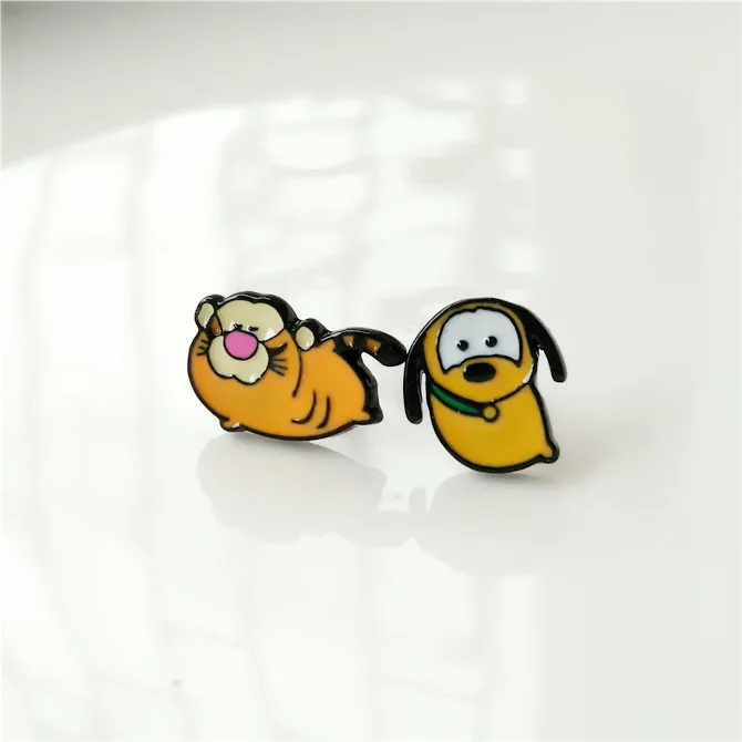 IVYYE Piglet eeyore Мода Аниме Сережка с героями мультфильмов милые серьги-гвоздики с животными для женщин девочек Дети Ювелирные изделия Рождество подарок