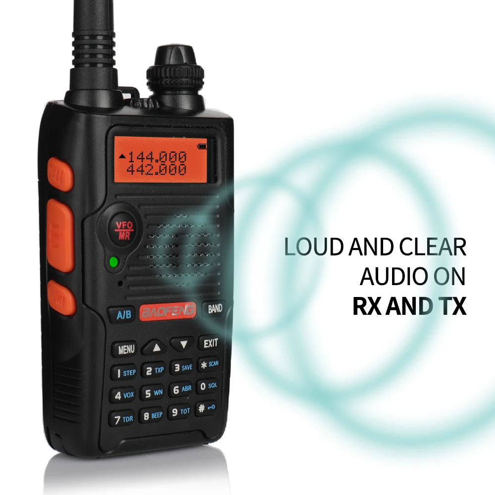 Рация Baofeng UV 5R EX 5 Вт Двухдиапазонная с функцией двухсторонней радиосвязи|Рации| |