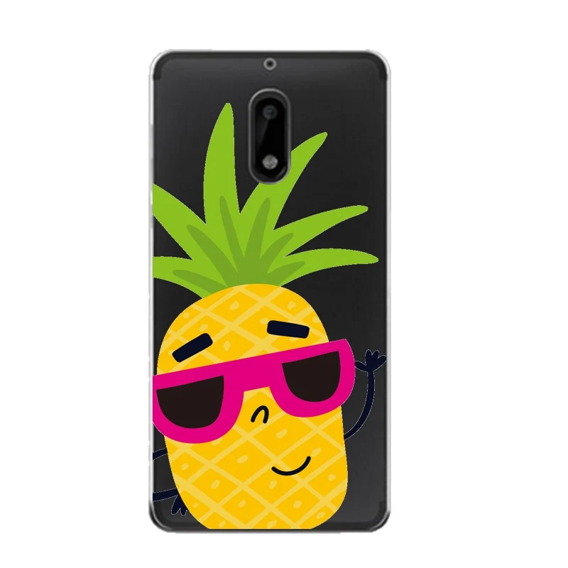 Mandala Coque Soft Clear TPU Phone Case For Nokia3 5 6 8 N540 N640 N535 N830 Fundas Fruit Flora Shell Bag Cover Free Shipping | Мобильные