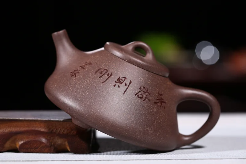 Yixing темно-красный эмалированный Керамический Чайник известный Полный ручной вы каменная кастрюля кунг-фу чай есть чайная церемония небольшой чайник
