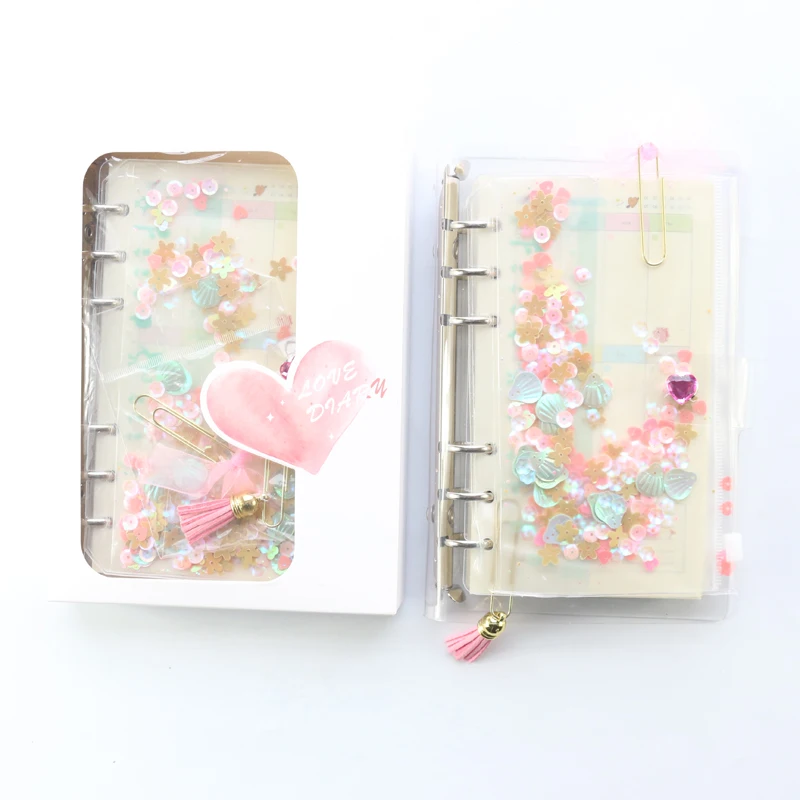 Оригинальный милый блестящий дизайн Domikee школьник из ПВХ цветное кольцо с 6