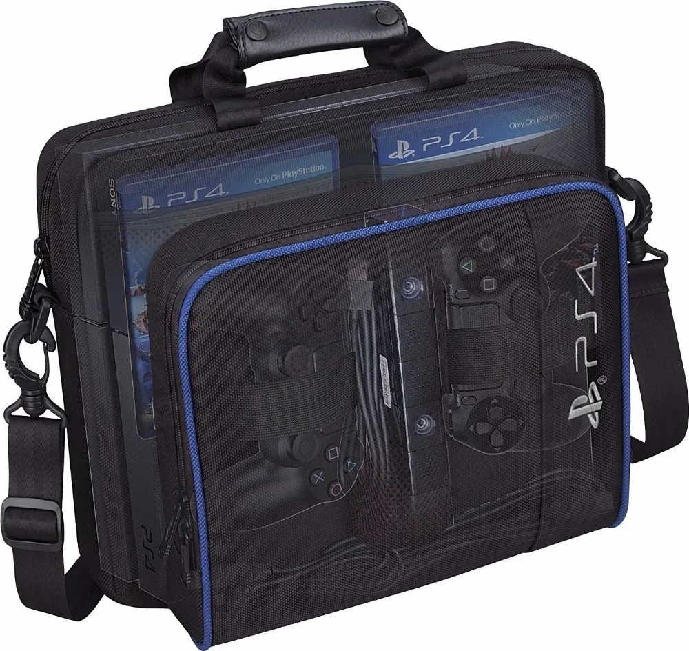 Тонкая сумка для PS4/PS4 консоли PlayStation 4 Play Station прочная Портативная через плечо