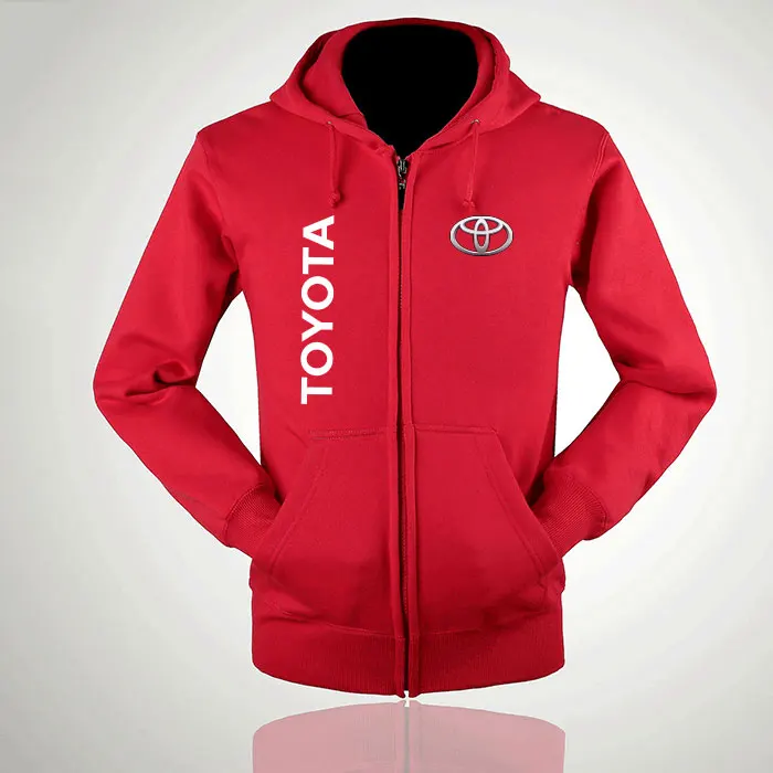 Осень-зима 2018 толстовки для мужчин и женщин толстовка Toyota верхняя одежда на