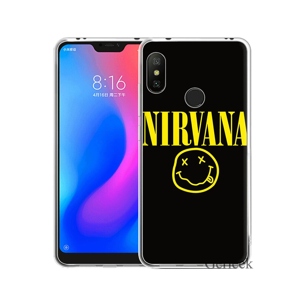 Чехол Desxz Курт Кобейн Нирвана для Xiaomi Redmi Note 6 7 3 Pro 4 4X 5 5A|Чехлы-накладки| |