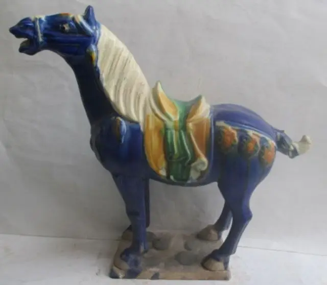 

11.82 inch/ Tang sancai ceramics collection horses in ancient China/3