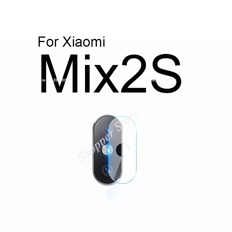 For Xiaomi MiX 2S 2 шт. объектив камеры из закаленного стекла для Xiaomi Mi A3 9 T Mi 8 SE A2 Lite Mi 6X 5X A1 6 для Redmi Note 7 6Pro 7A Mix2 2S 3 Max2 3 Pro - Цвет: For Xiaomi MiX 2S