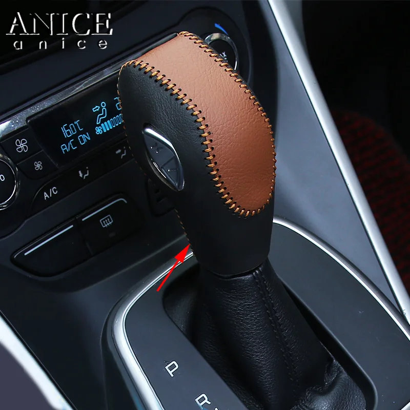 Кожаный чехол для рычага переключения передач подходит Ford ESCAP KUGA 2013-2016 |