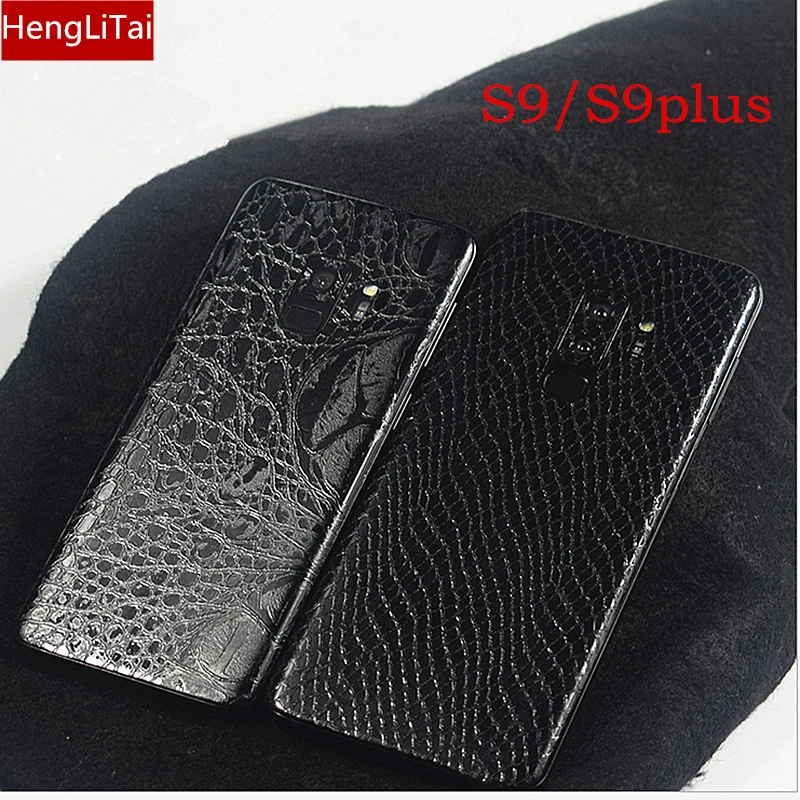 Новая защитная пленка из крокодиловой кожи Защитная для задней панели телефона