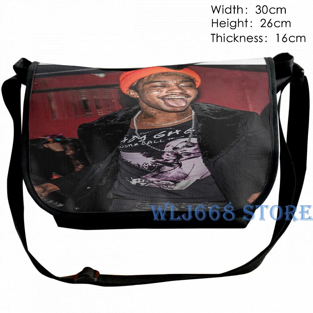 Забавные сумки через плечо с графическим принтом для женщин Lil Tracy (2) рюкзак на