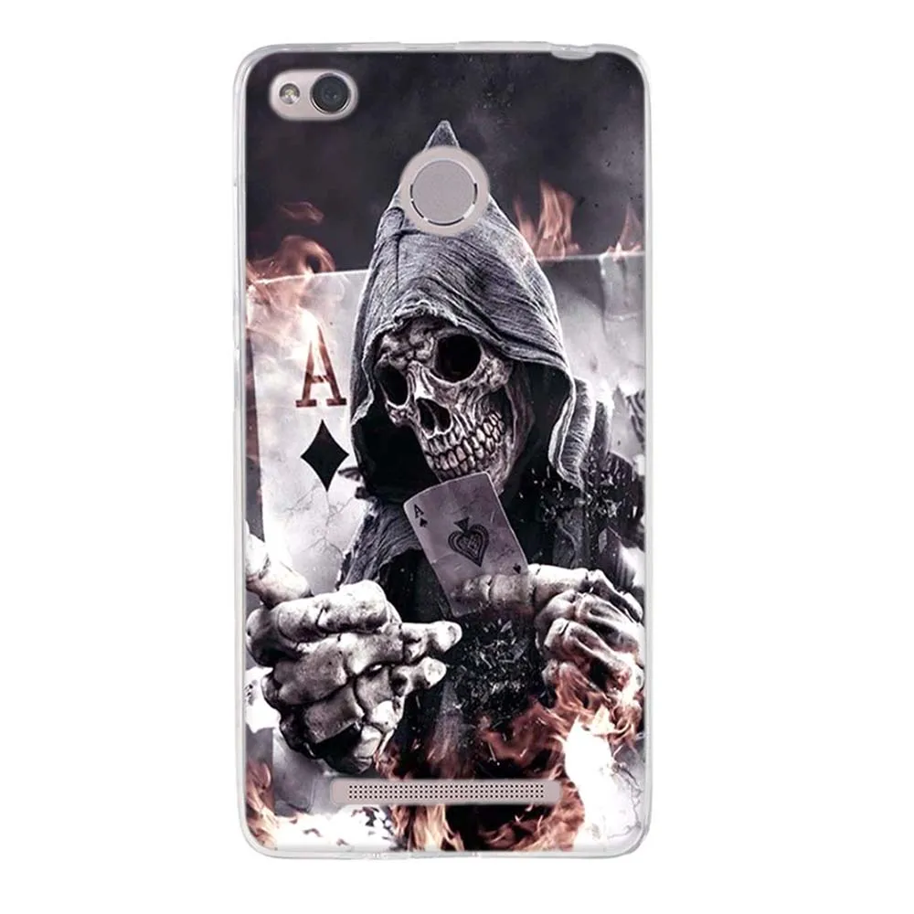 Case For Xiaomi Redmi 3 Silicone Soft TPU Floral Pattern Printed bumper 3s Cover Back Phone 5.0 inch | Мобильные телефоны и