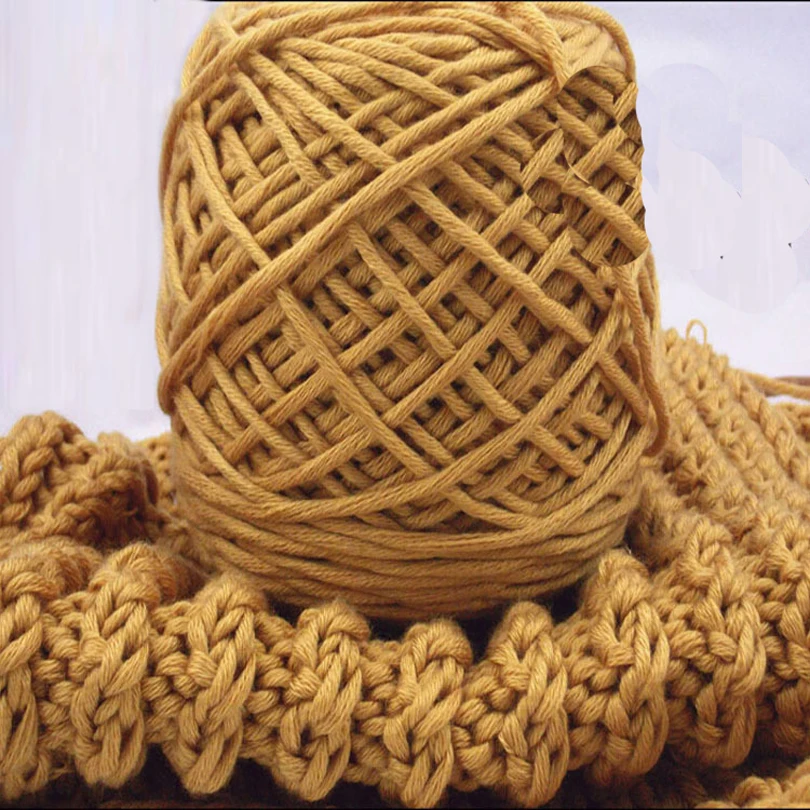 Многожильная проволока молочный хлопок хлопчатобумажная вязаная шапка шарф