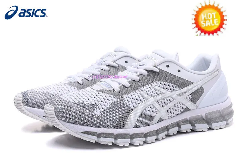 ASICS мужские гелевые квантовые 360 оригинальные кроссовки мужские устойчивые беговые нескользящие спортивные туфли белые кроссовки Лидер продаж