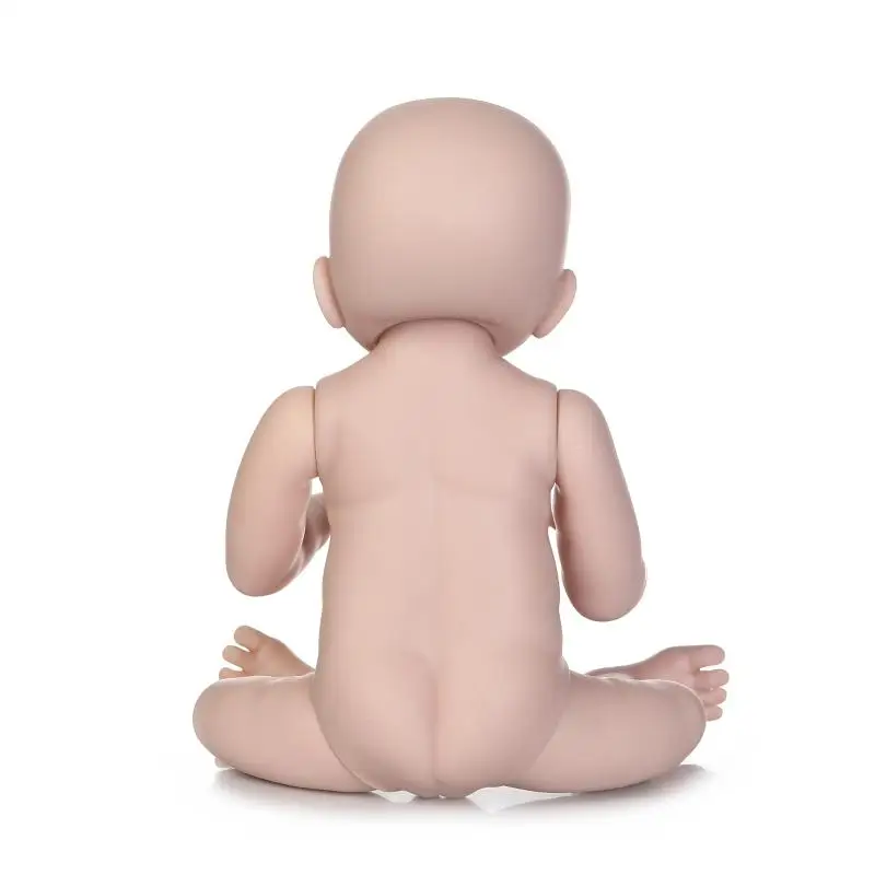 Reborn kit анатомически правильный 2" полный виниловый силиконовый reborn baby кукла для девочек и мальчиков Неокрашенная пустая кукла набор bebe kit reborn