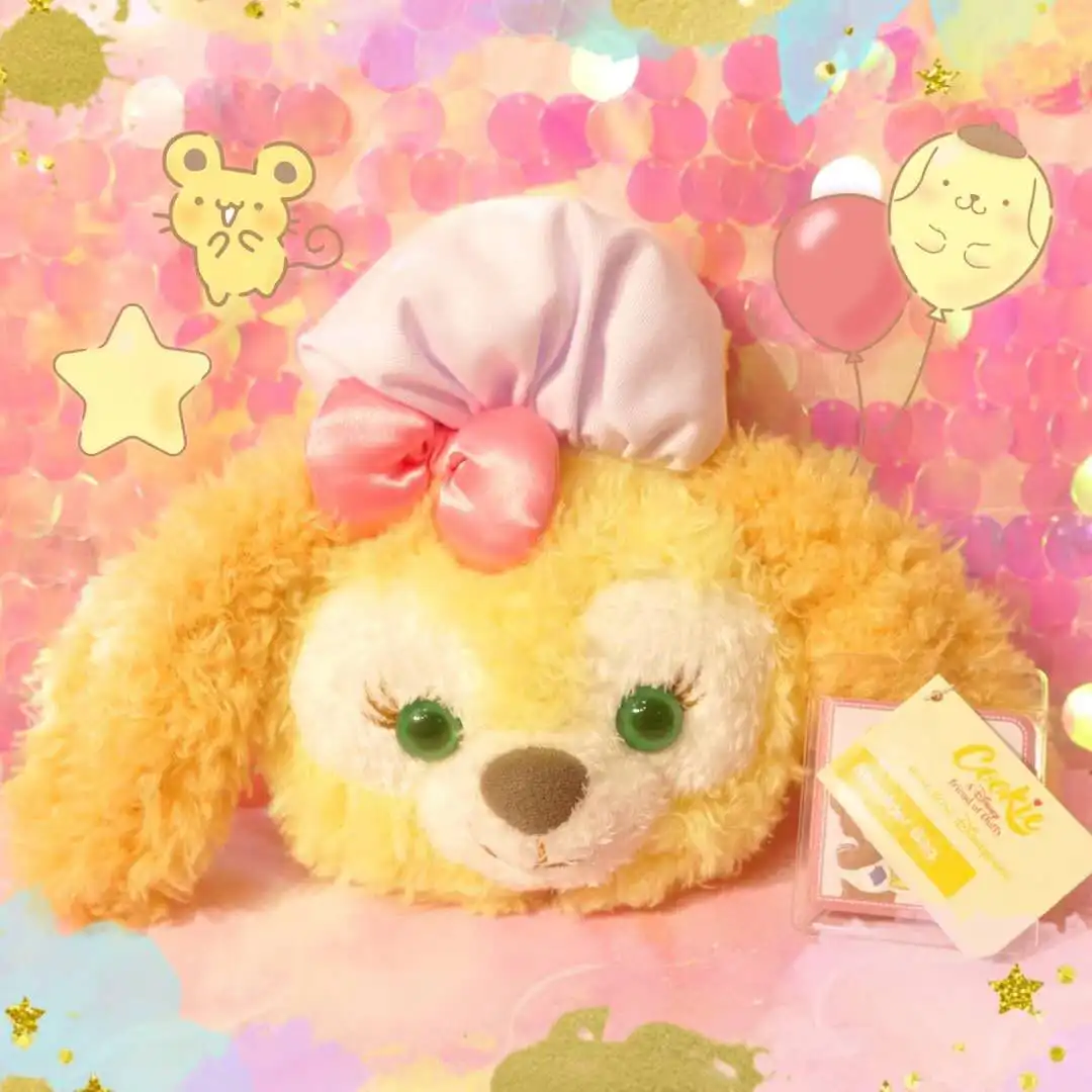 Милый Плюшевый Рюкзак Duffy с рисунком медведя друга стеллау печенья повара собаки