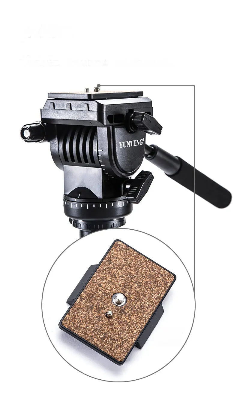 YUNTENG 558 Профессиональный штатив для камеры гибкий цифровой DSLR SLR Nikon Canon Sony Fuji Pentax