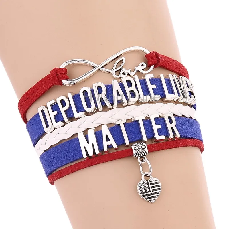 6 шт./лот! Бесконечная любовь плачевная Жизнь Материя Шарм браслет для женщин