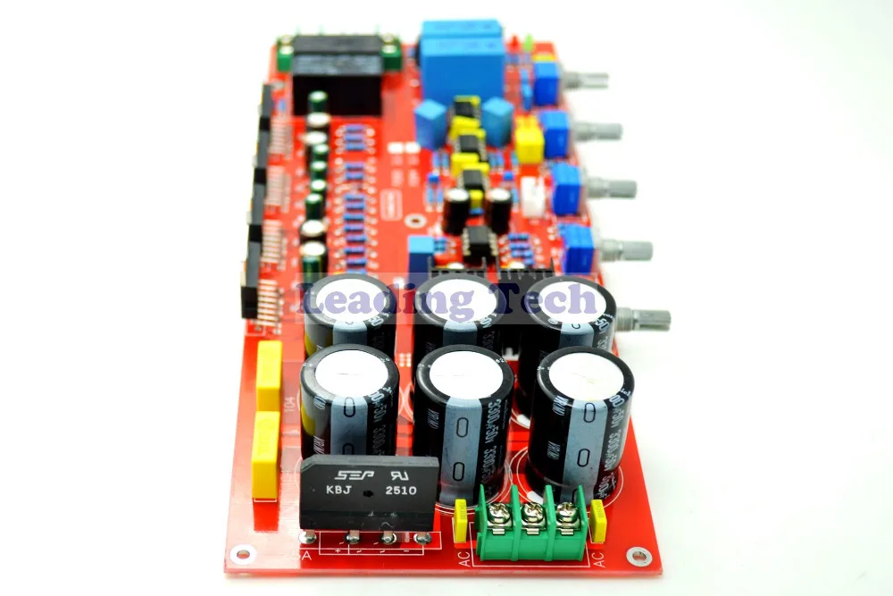 YJ TDA7294 2 1 Плата усилителя и UPC1237Speaker Защита 2*80 Вт + 160 сабвуфер | Электроника