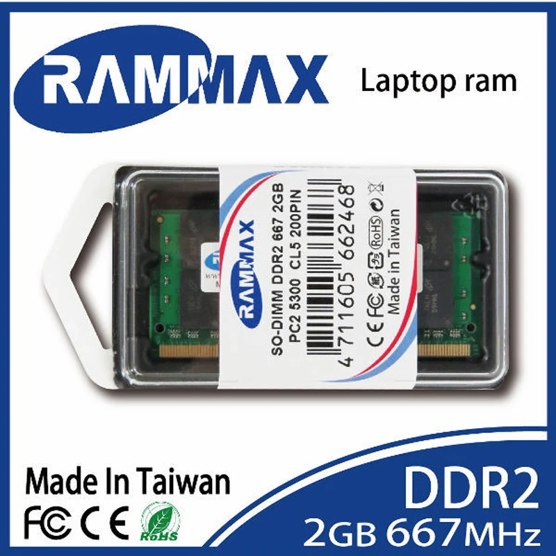 Совершенно новый запечатанный Ноутбук ddr2 с процессором intel ОЗУ 2 ГБ/200 контактов 667