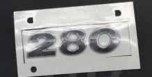 280 GOLF POLO BORA JETTAa PASSAT TIGUAN TOURAN CC TSI 1,4 1,6 230 300 330 380 ABS гальванические задние автомобильные Логотипы знак - Цвет: 280
