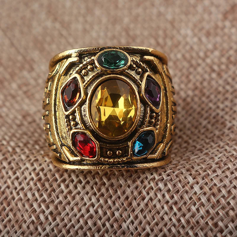 JZYN 2019 Marvel Мстители Бесконечность браслет для женщин мужчин танос Мощность