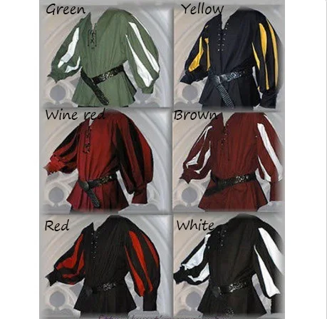 

Женская средневековая искусственная туника для взрослых, аристократическая Туника викингов с V-образным вырезом, костюмы для косплея на Хэ...