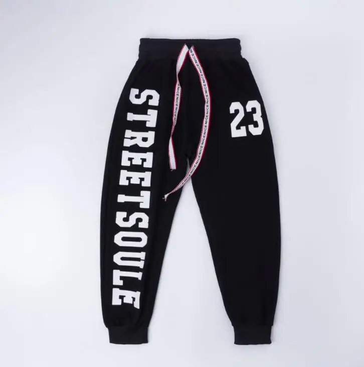 Pants C1 Верхняя одежда с высокой талией для девочек-подростков, пальто Джинсовая куртка штаны для бега футболка одежда в стиле хип-хоп костюмы для джазовых танцев, Детская Одежда для танцев - Цвет: Pants C1