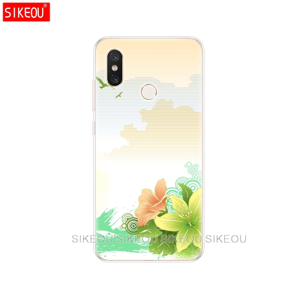 33817 Силиконовый чехол для Xiaomi Mi 8 6,21 '', чехол из прозрачного ТПУ для Xiaomi Mi 8 SE 5,88", задняя крышка для Xiaomi Mi 8 Explorer Edition - Цвет: 33817