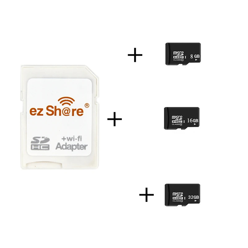 ezshare EZ share micro sd адаптер wifi беспроводной 16G 32G карта памяти TF MicroSD адаптер WiFi SD карта