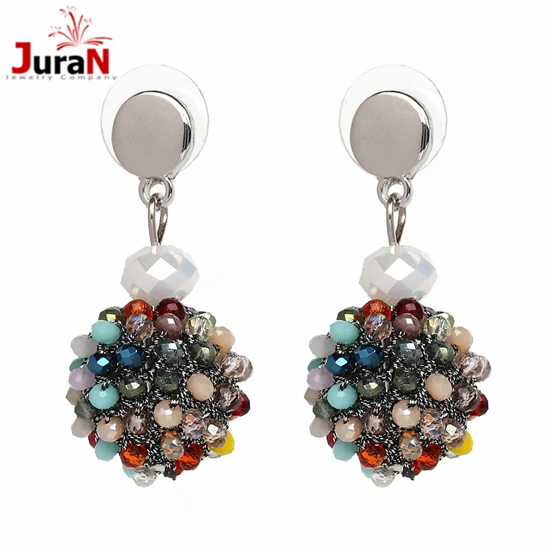 JURAN 2018 оптовая продажа модная подвеска с бусинами из кристаллов хорошее качество