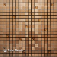 tea color metal mosaic aluminum plastic plate mosaic tiles for kitchen backsplash decoration tiles 2 square meters per lot