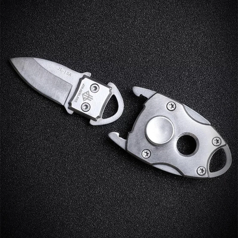 2021 New 7CR17MOV Steel Outdoor Mini Gyro Folding Knife Wilderness Survival Camping Tactical Pocket Hunting Knives EDC Tools | Инструменты