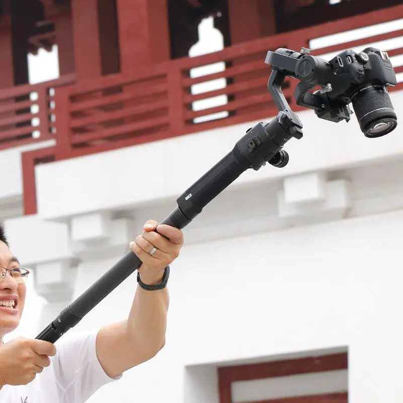 Телескопический ручной стержень из углеродного волокна для Ulanzi Dji Ronin S Crane V2 2 Plus