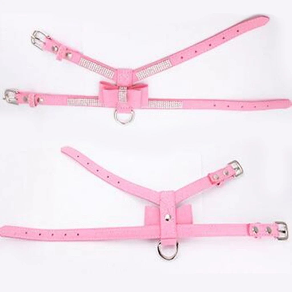 Горячая Распродажа Стразы для питомцев щенков собак кошек бархатный и кожаный