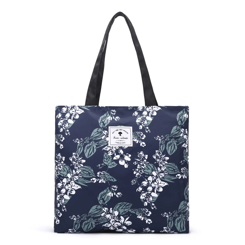 

Forever Cultivate Shoulder Bags Environmental Shopping Bag Tote Package Casual Handbag for Women Oxford Canvas Student Bags 2019