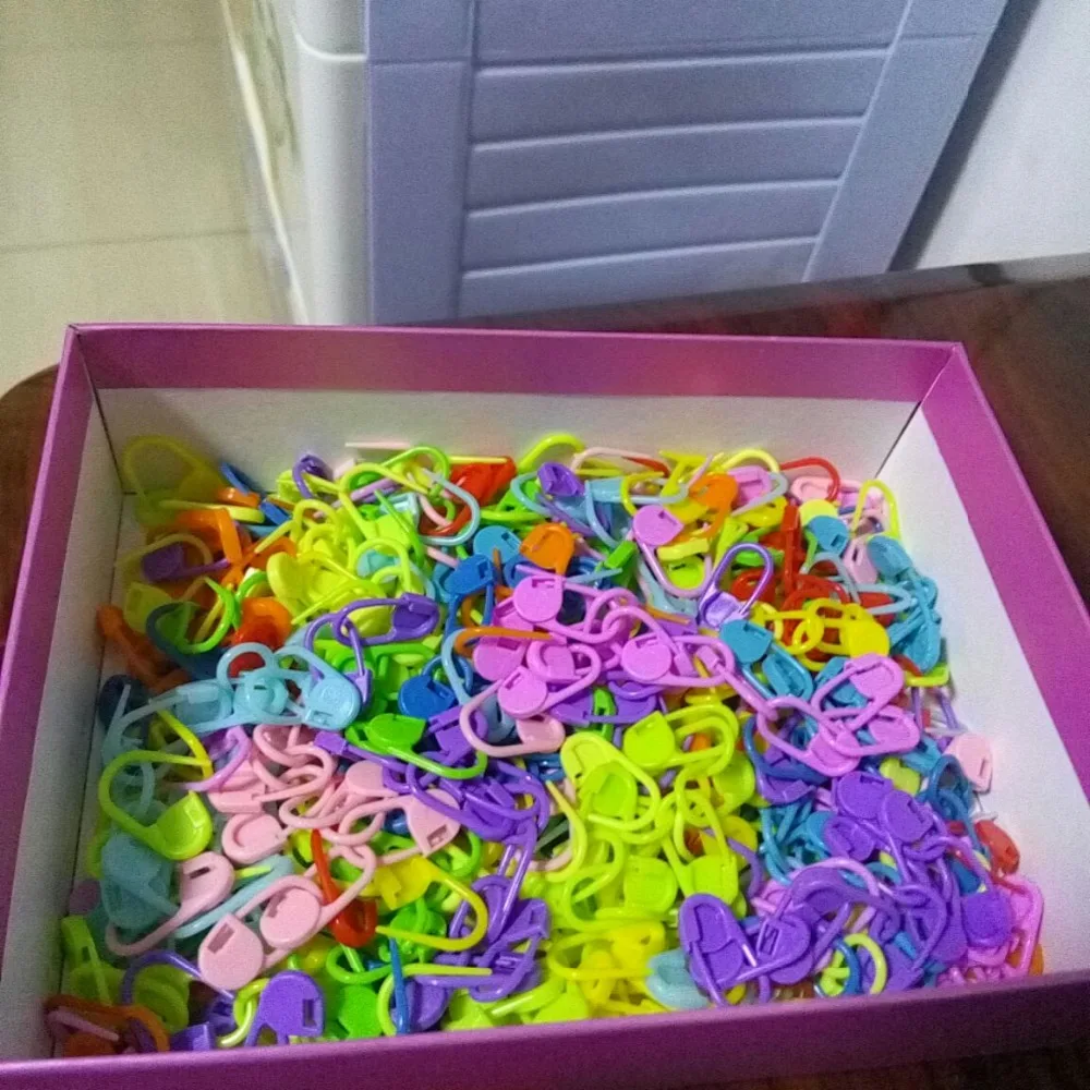 Булавка для одежды 10 цветов маленькая булавка безопасная игла пластиковая 1 1*2 2