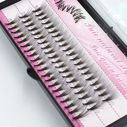 Профессиональный макияж 60 шт. накладные ресницы быстрая доставка|false eyelashes|eye