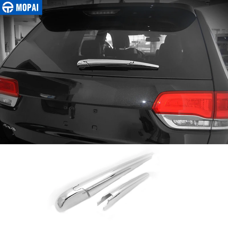 MOPAI стеклоочиститель для Jeep Grand Cherokee 2011+ Автомобильная Задняя щетка стеклоочистителя от дождя, декоративная крышка для Grand Cherokee, аксессуары