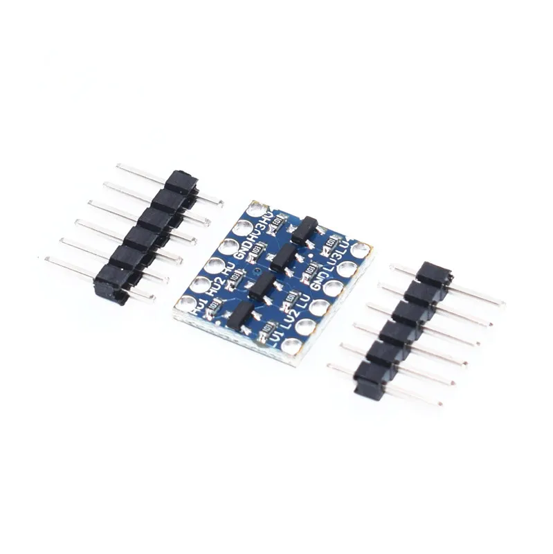 10 шт./лот 5в 3в IIC UART SPI четырехканальный модуль преобразователя