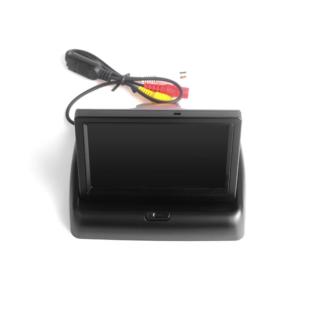 KEELEAD автомобильный монитор 4,3 дюймовый видео-плеер HD TFT lcd складной экран монитора зеркало заднего вида автомобиля
