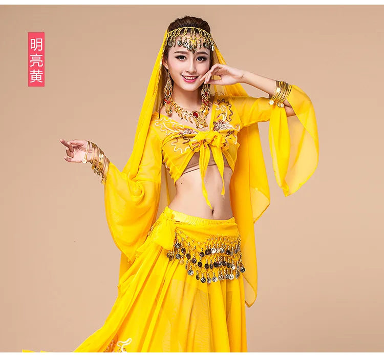 4 шт./комплект Женский костюм для танца живота|belly dance costumes|belly dancing clothesegyption belly costumes