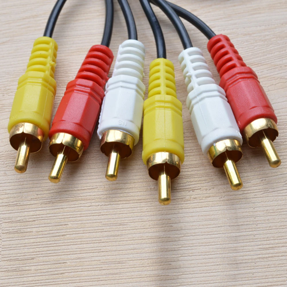 3 м 10 шт. аудиокабель с разъемом 3RCA на lotus | Электроника