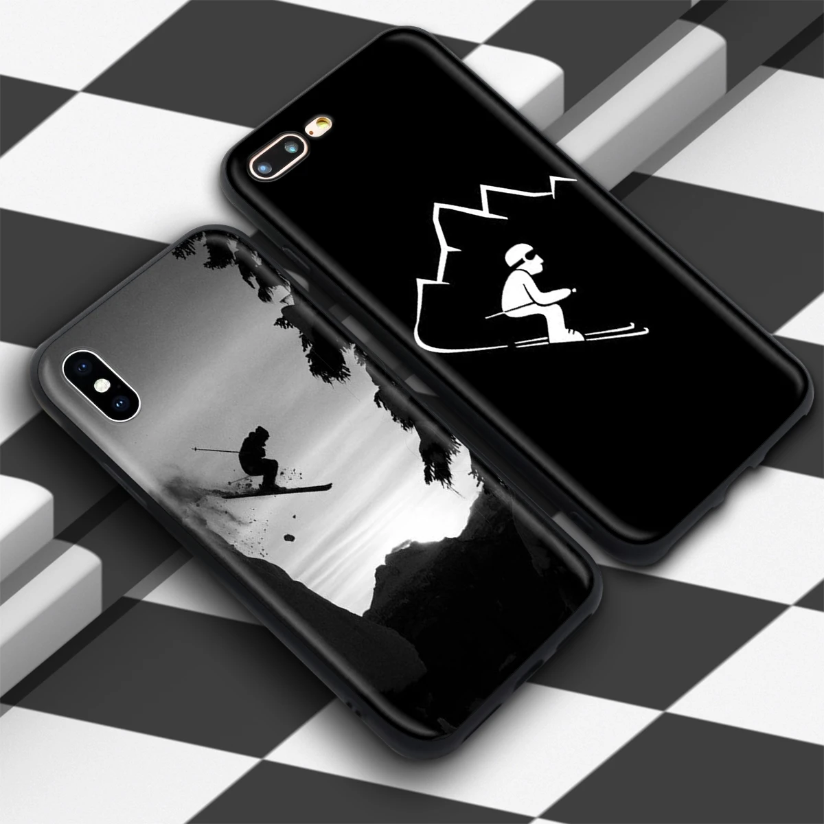 Чехол Lavaza для лыж сноуборда iPhone 12 mini 11 Pro XS Max XR X 8 7 6 6S Plus 5 5s se|Бамперы| |