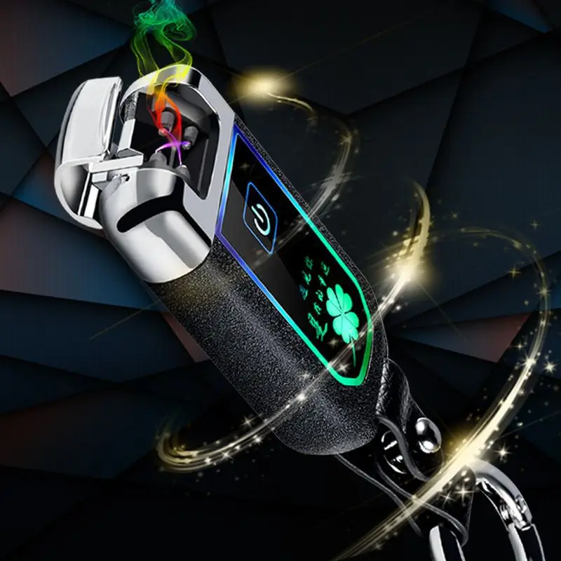 Прикуриватель сигаретный с сенсорным выключателем зажигалка со светодиодным