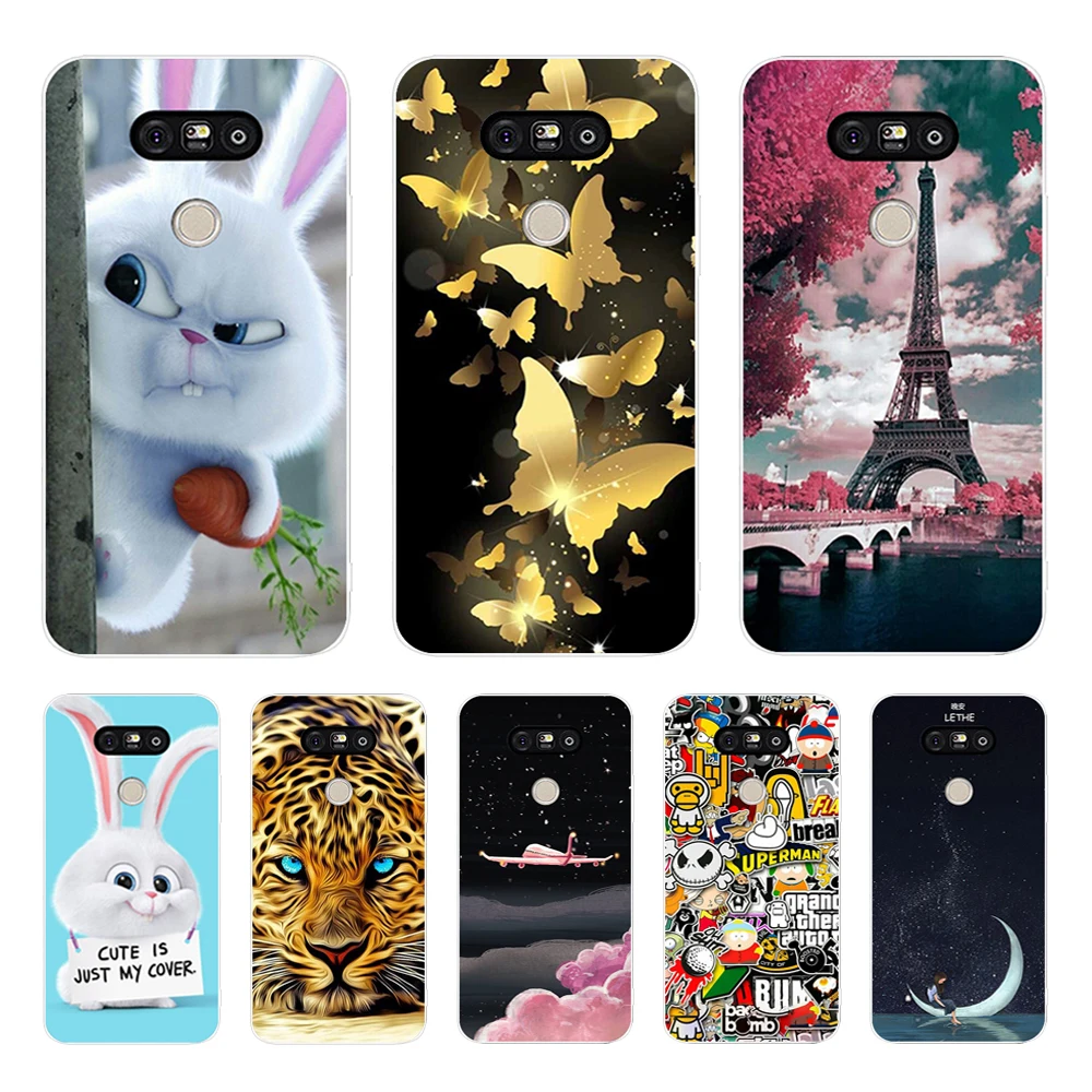 Для Coque LG G5 5 3 ''чехол 3D милый кот Капа Силиконовый ТПУ задняя крышка для SE H830 H840